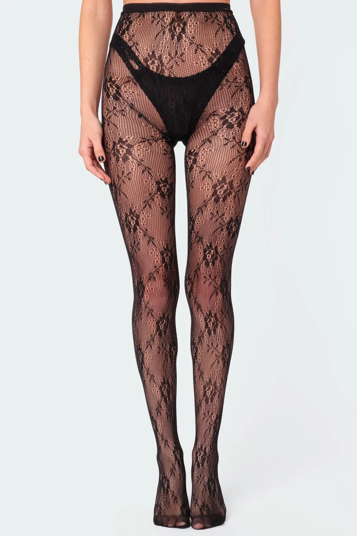 Sheer Lace Tights