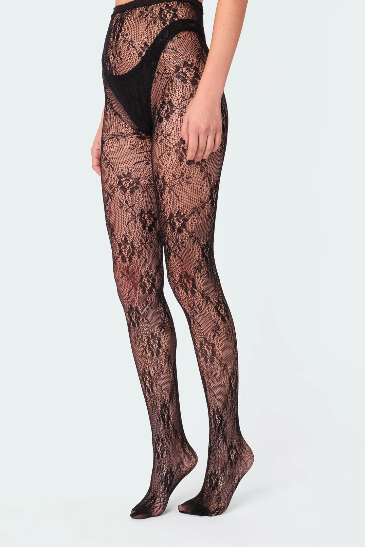 Sheer Lace Tights