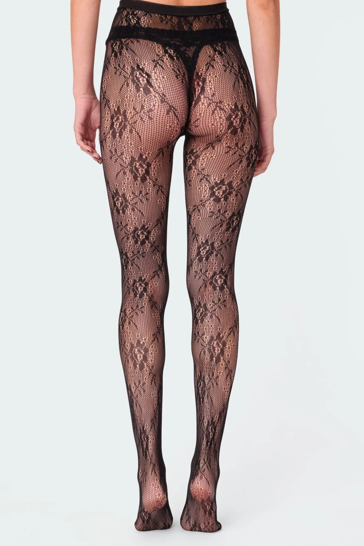 Sheer Lace Tights