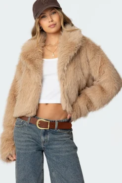 Sierra Oversized Faux Fur Jacket