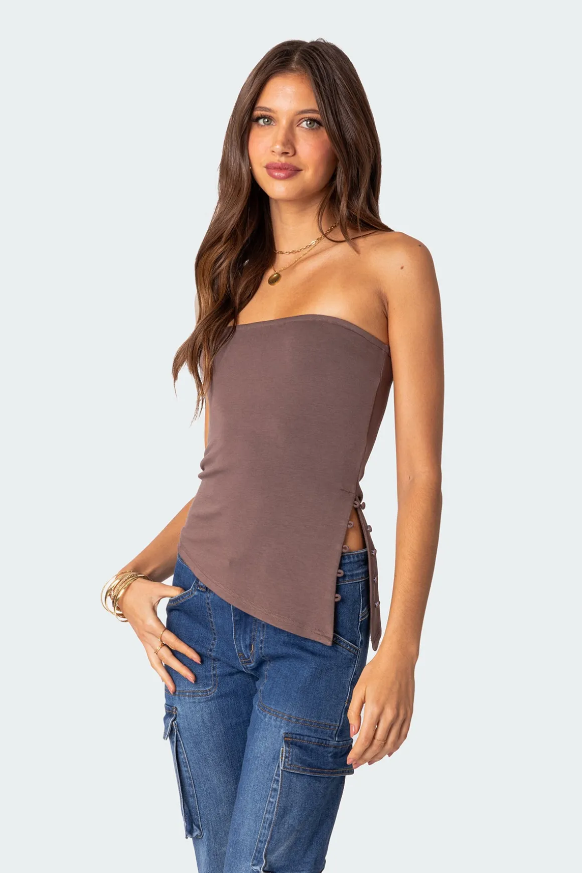 Silvia Asymmetric Hem Top