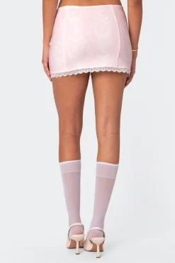 Silvie Printed Mini Skirt