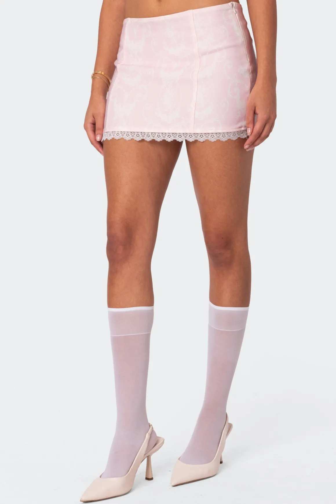 Silvie Printed Mini Skirt