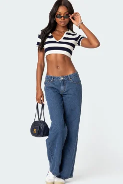 Skai Knitted Crop Top