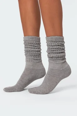 Slouchy Scrunch Socks