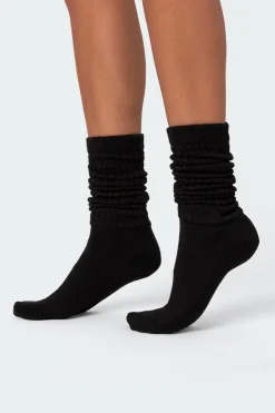 Slouchy Scrunch Socks