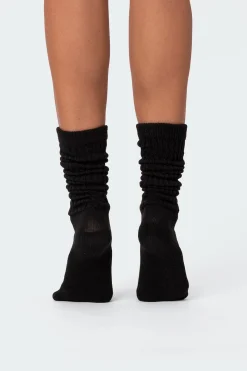 Slouchy Scrunch Socks