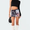 Smokin Low-Rise Mini Skirt