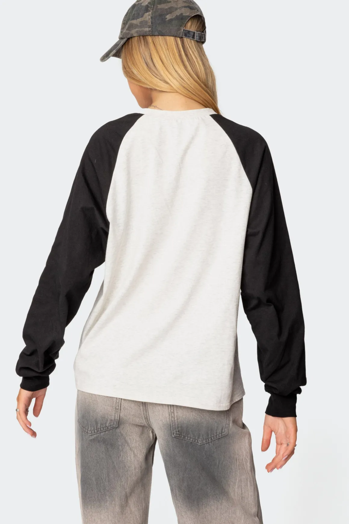 Snatched Oversized Long Sleeve T Shirt