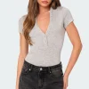 So Chill Button Up Bodysuit