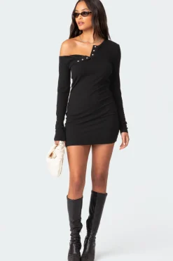Soleste Ribbed Mini Dress