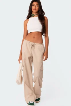 Square Neck Cropped Tank Top