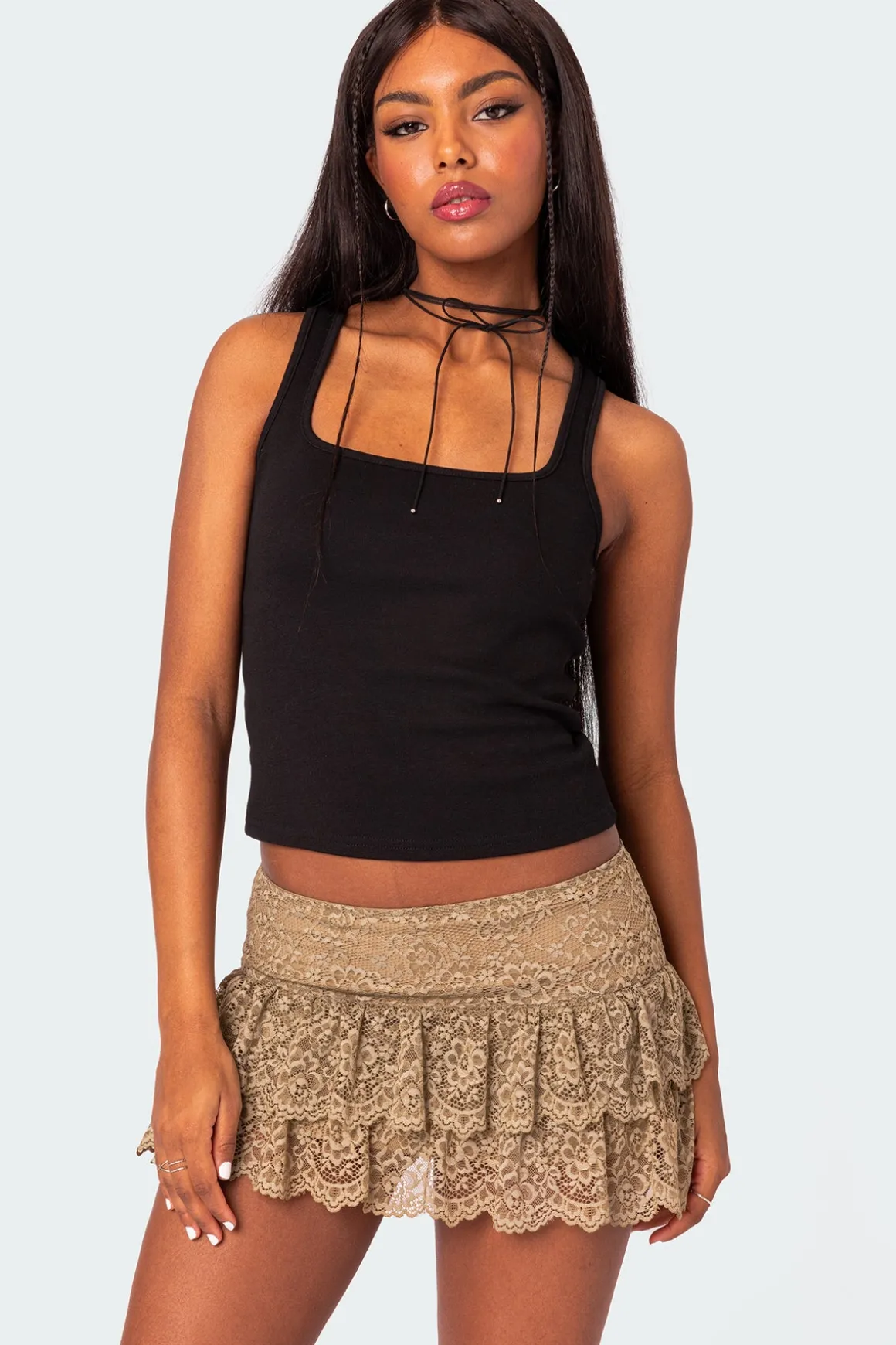 Square Neck Tank Top