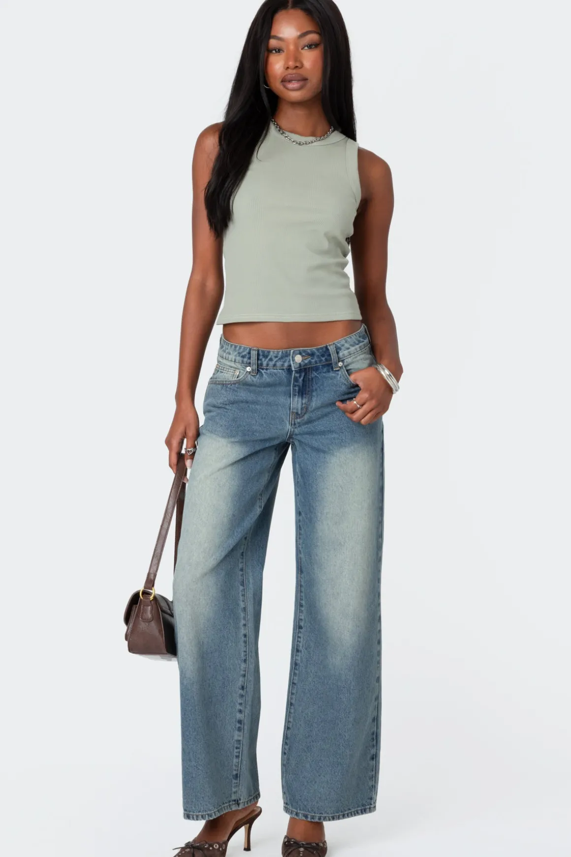 Standard Ribbed Tank Top