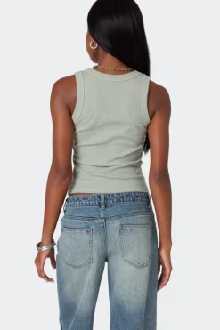 Standard Ribbed Tank Top