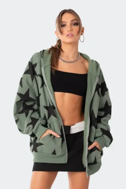 Star At Me Oversized Hoodie
