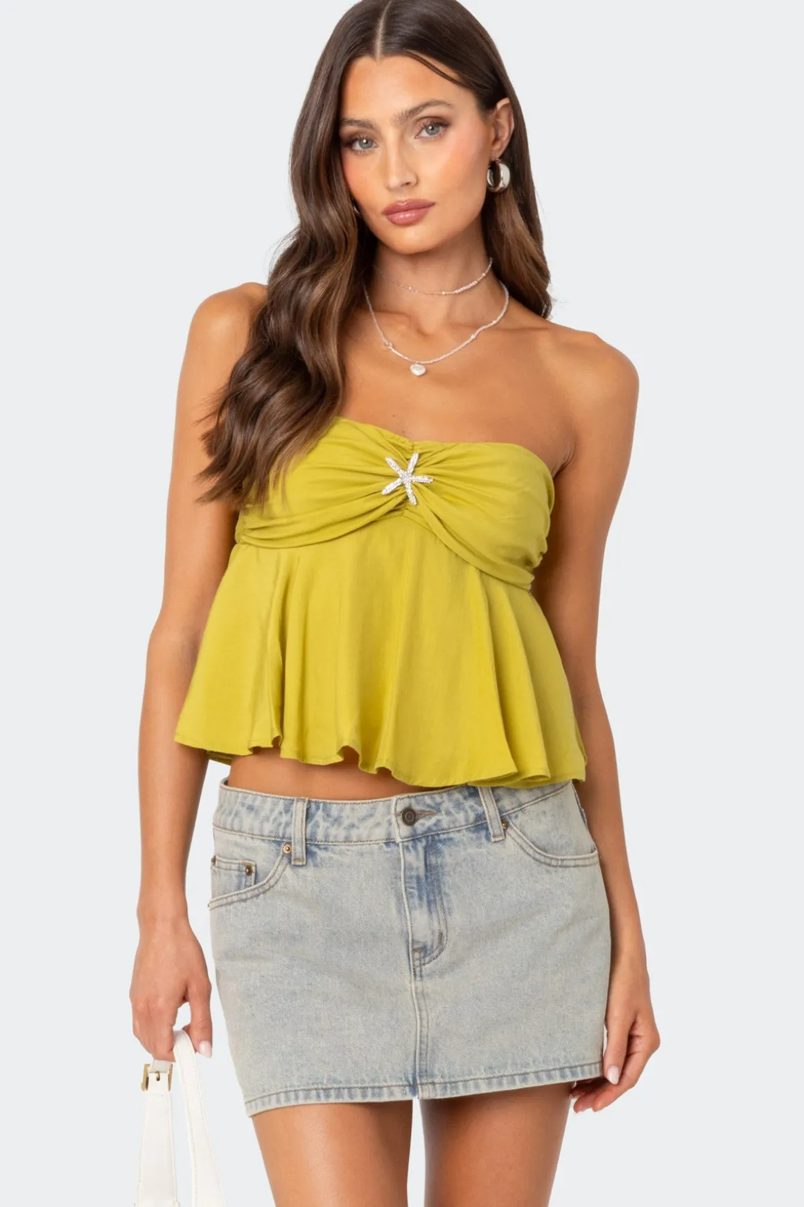 Starfish Strapless Top