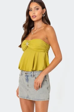 Starfish Strapless Top