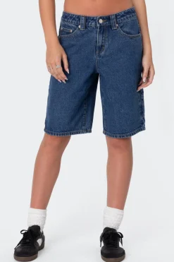 Stargirl Denim Bermuda Shorts