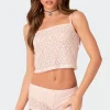 Starstruck Lace Tank Top