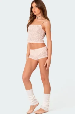 Starstruck Sheer Low Rise Micro Shorts
