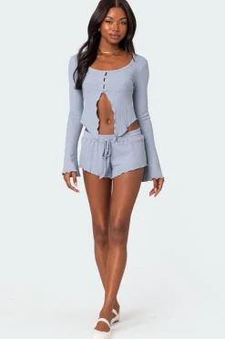 Stay Cozy Ribbed Shorts