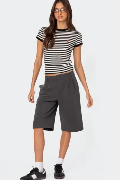 Strawberry Fields Striped T Shirt
