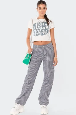 Stripe Out Cargo Pants