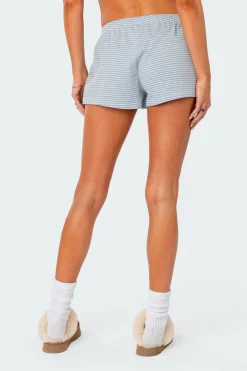 Striped Low Rise Shorts