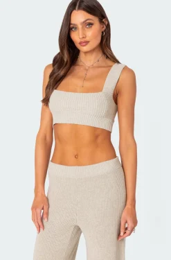 Sunday Knit Bra Top