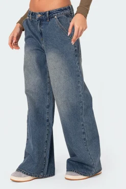 Super Baggy Wide Leg Jeans