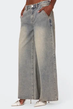 Super Baggy Wide Leg Jeans