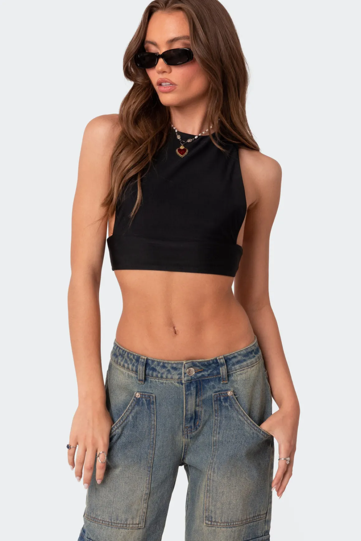 Surrey Open Sided Crop Top