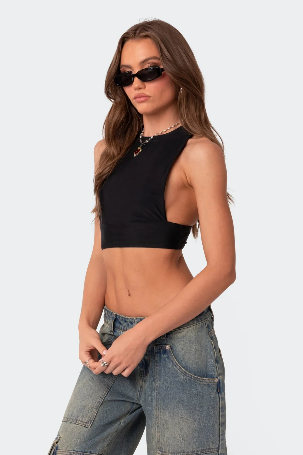 Surrey Open Sided Crop Top