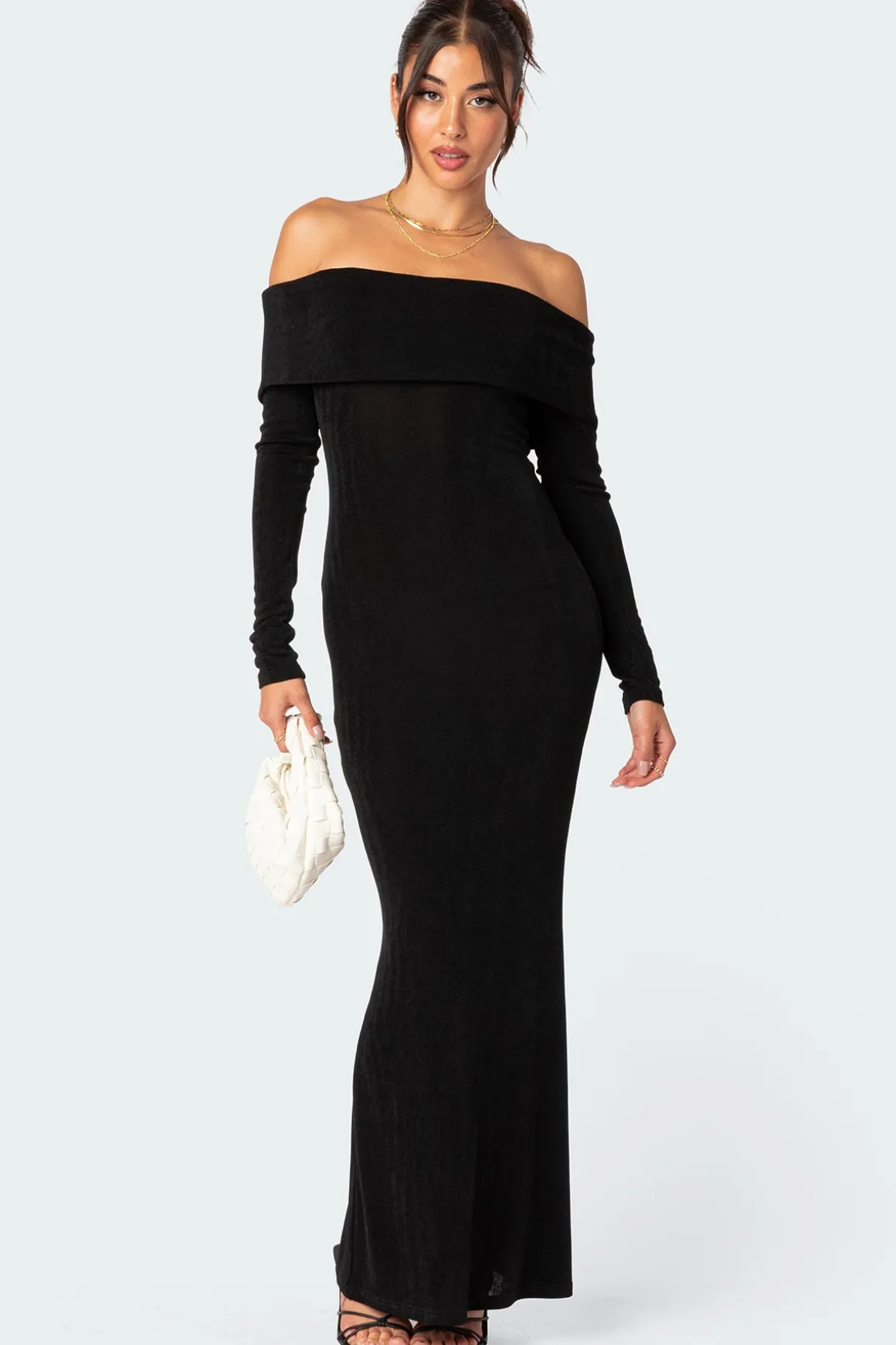 Susan Fold Over Maxi Dress