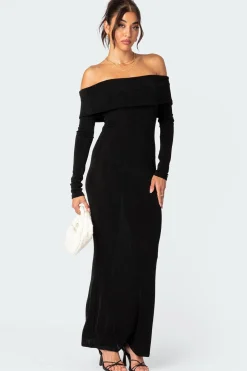 Susan Fold Over Maxi Dress