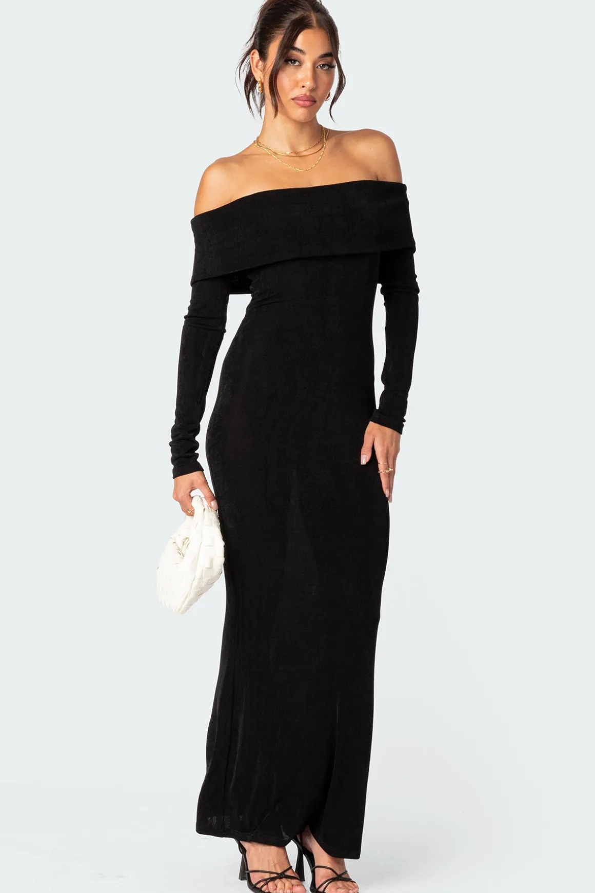 Susan Fold Over Maxi Dress