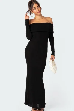 Susan Fold Over Maxi Dress