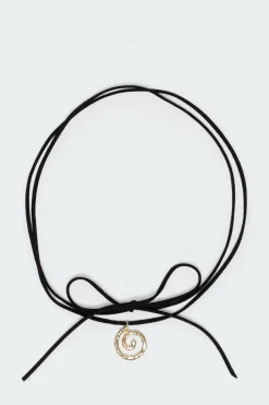 Swirly Cord Necklace