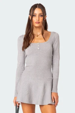Sylver Knit Mini Dress