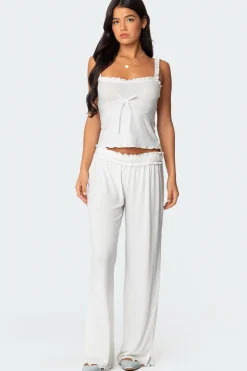 Sylvia Pointelle Pants