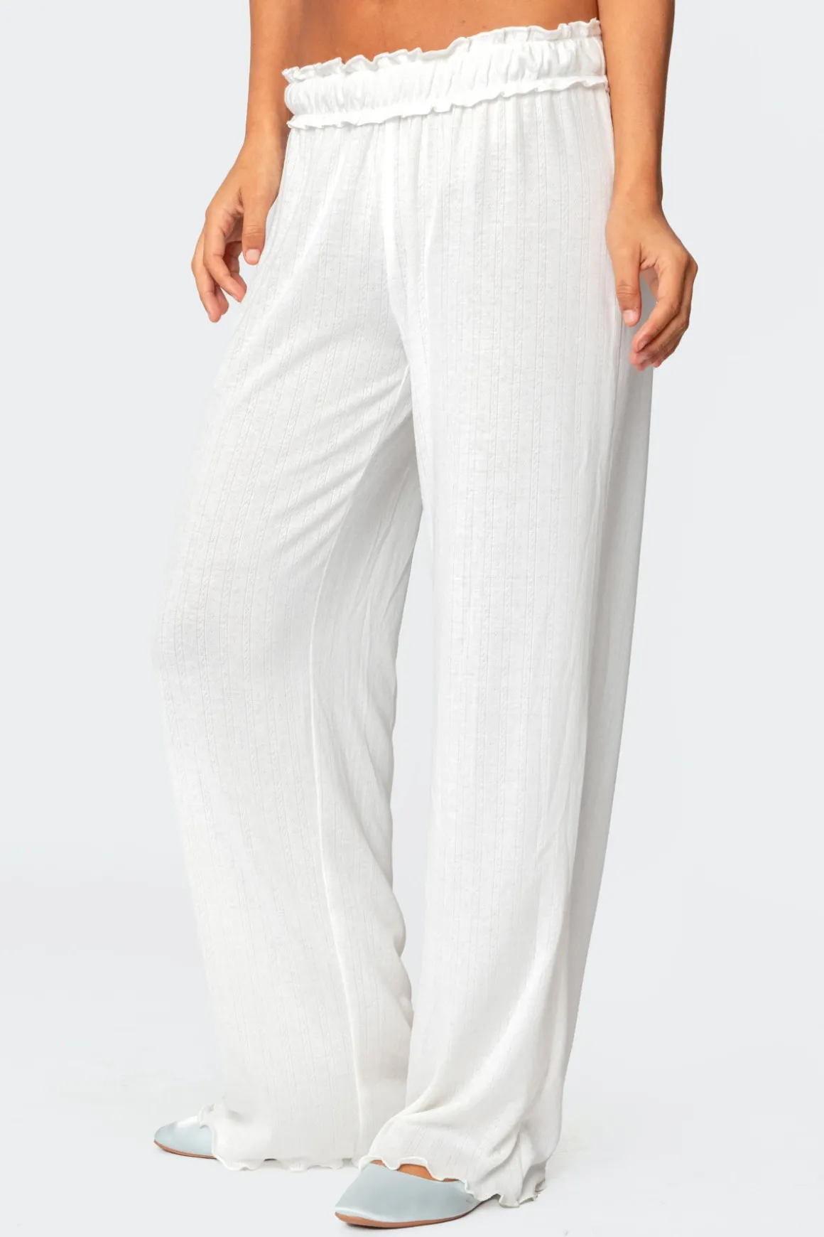 Sylvia Pointelle Pants