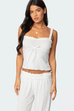Sylvia Pointelle Tank Top