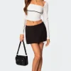 Tailored Mini Skirt