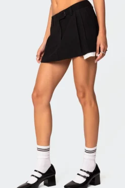 Tailored Mini Skirt