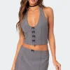 Take A Bow Halter Top