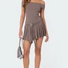 Tala Belted Off Shoulder Mini Dress