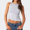 Tanya Asymmetric Gathered Top