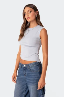 Tanya Asymmetric Gathered Top