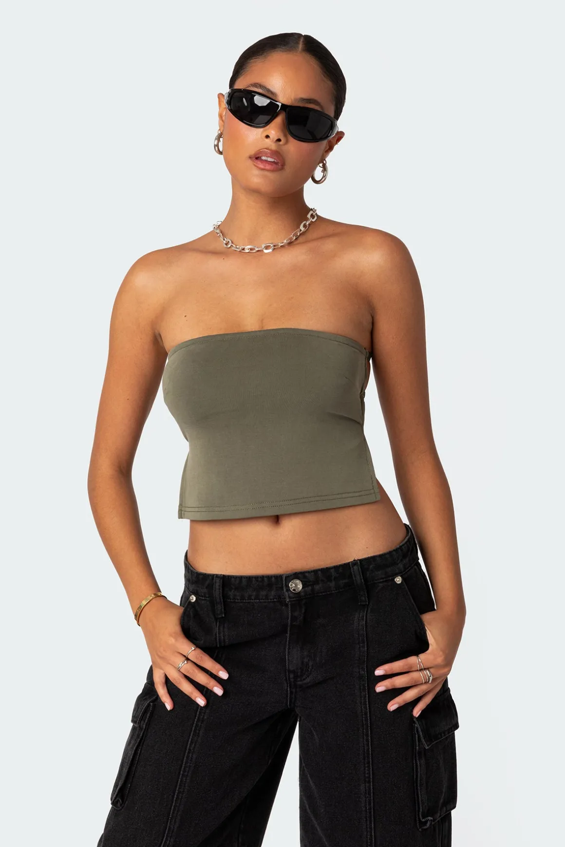 Tao Open Back Tube Top